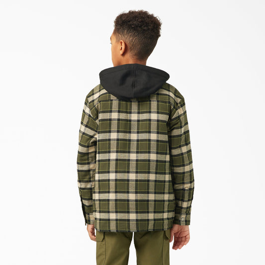 Boys’ Flannel Shirt Jacket | Dickies for sale