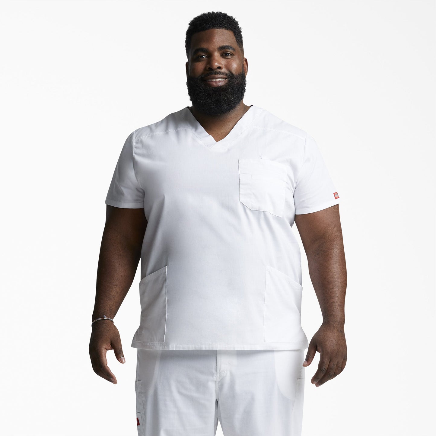 Men's EDS Signature V-Neck Scrub Top | Dickies outlet - US 1876