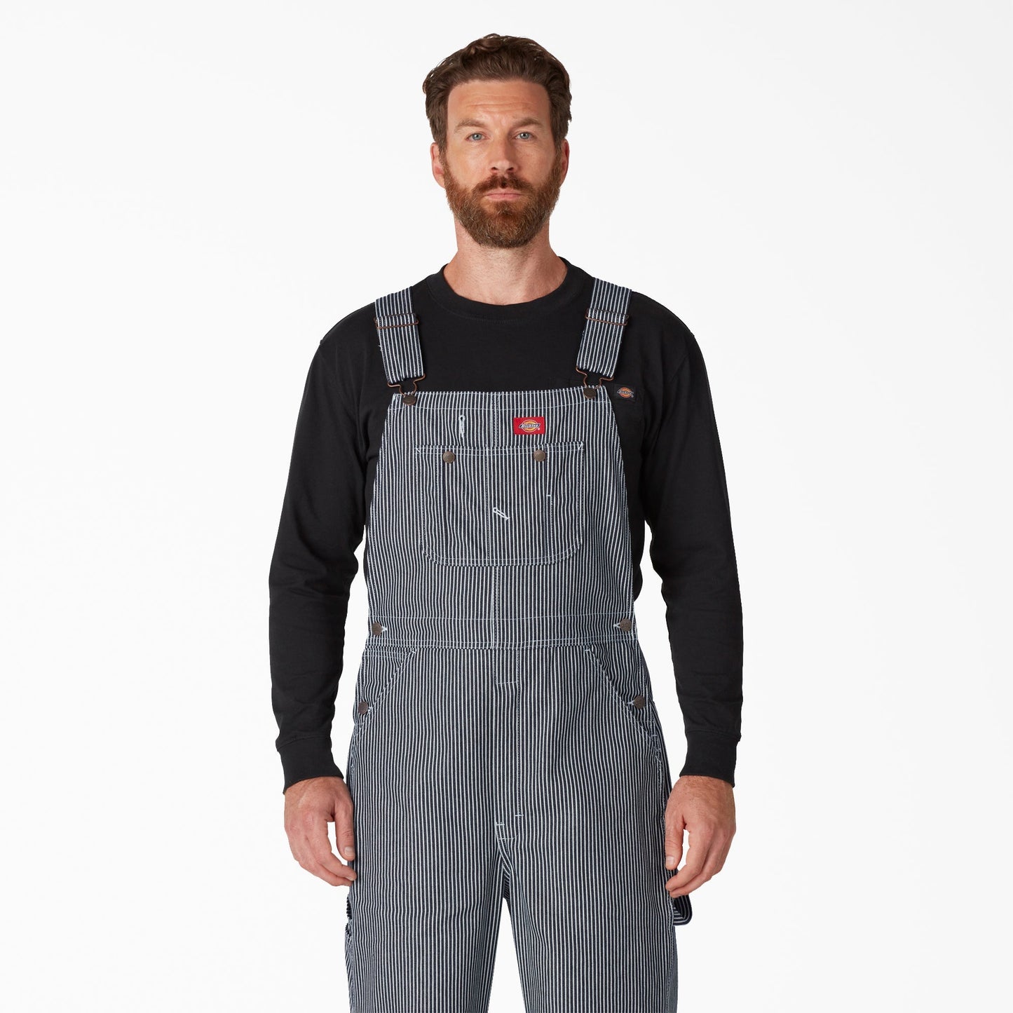 Hickory Stripe Bib Overalls | Dickies US