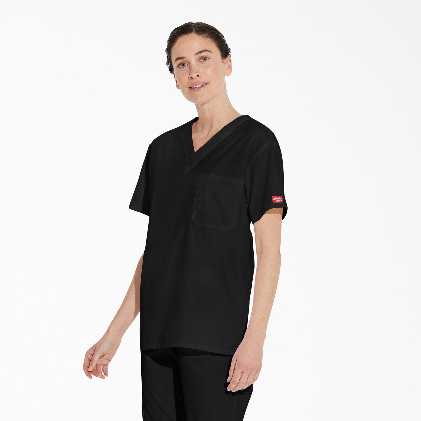 Unisex EDS Signature V-Neck Scrub Top | Dickies US