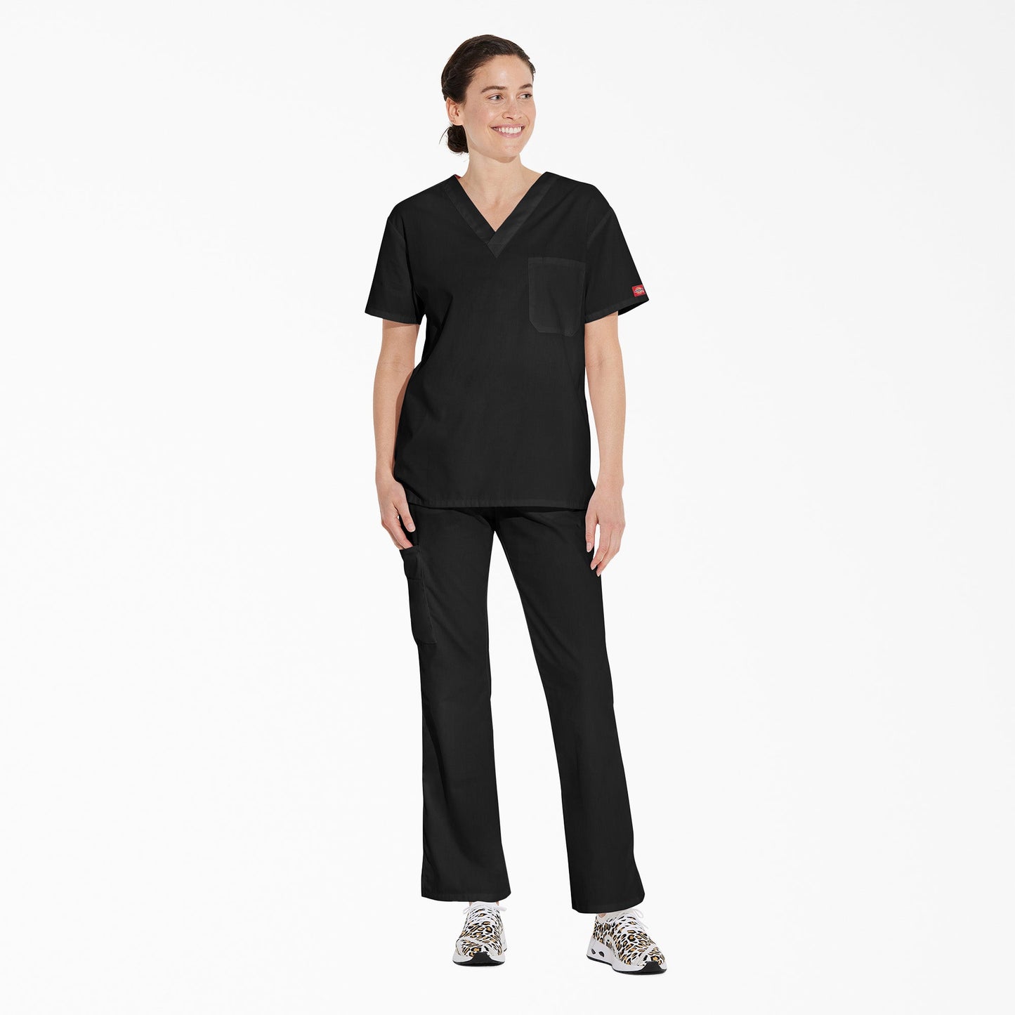 Unisex EDS Signature V-Neck Scrub Top | Dickies US