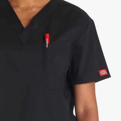 Unisex EDS Signature V-Neck Scrub Top | Dickies US