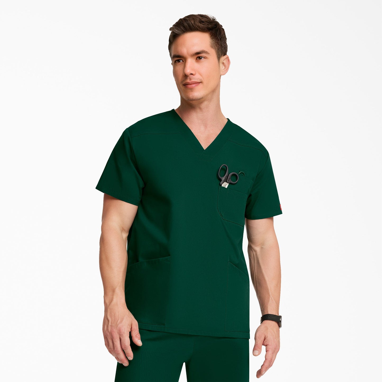 Men's EDS Signature V-Neck Scrub Top | Dickies outlet - US 1876