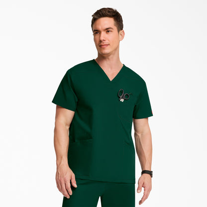 Men's EDS Signature V-Neck Scrub Top | Dickies outlet - US 1876