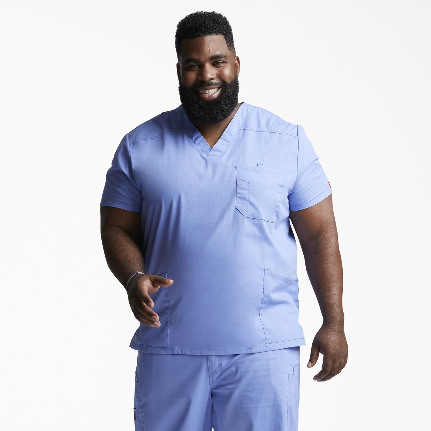 Men's EDS Signature V-Neck Scrub Top | Dickies outlet - US 1876