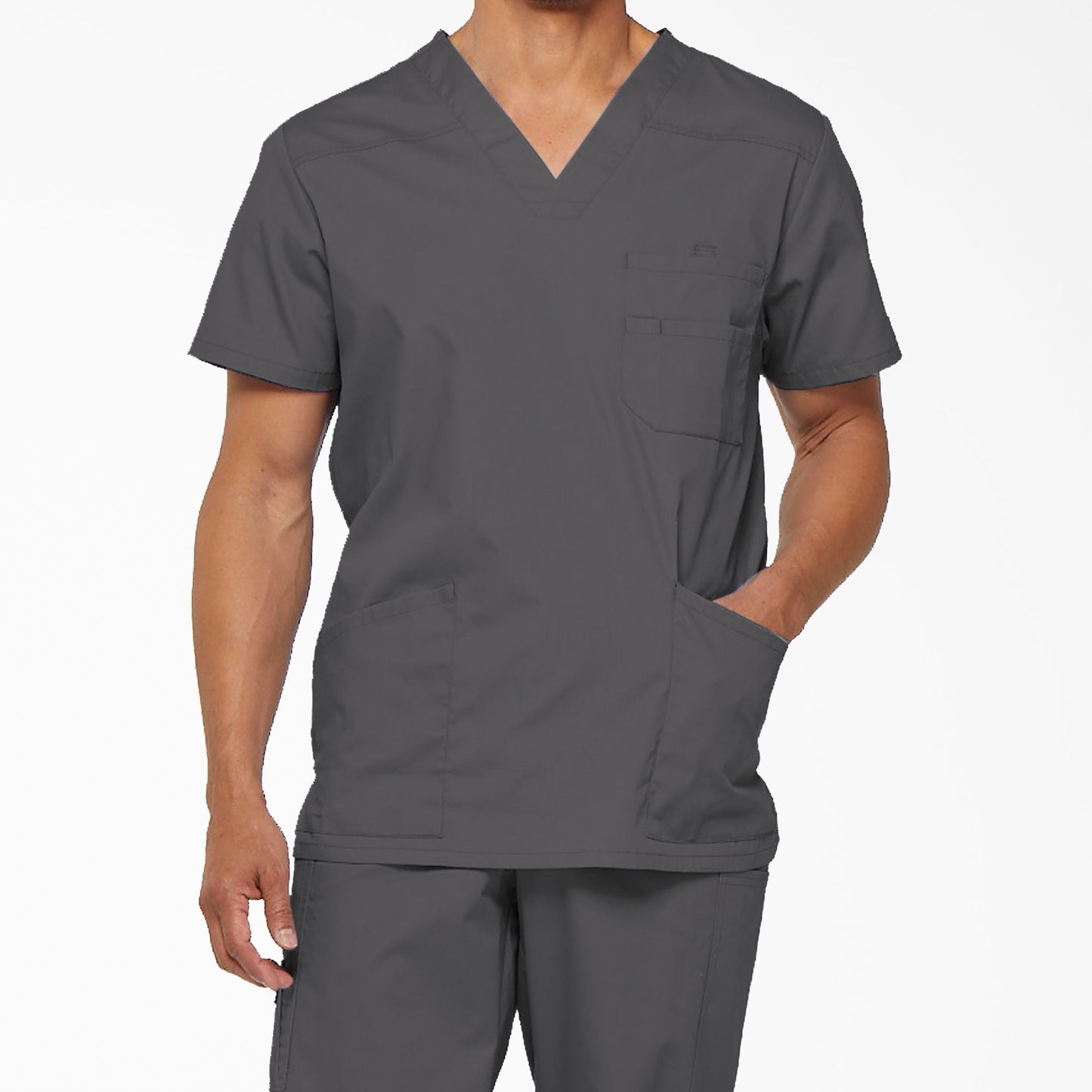 Men's EDS Signature V-Neck Scrub Top | Dickies outlet - US 1876