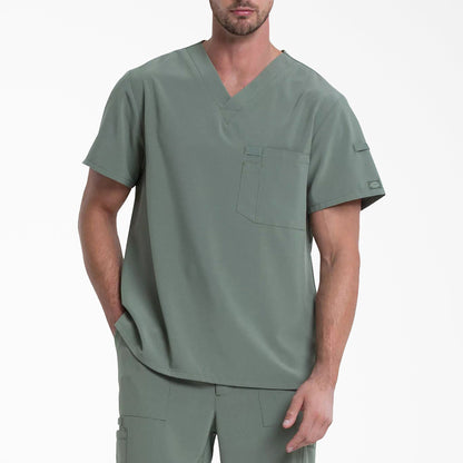 Men's EDS Essentials Tuckable V-Neck Scrub Top | Dickies outlet - US 3342