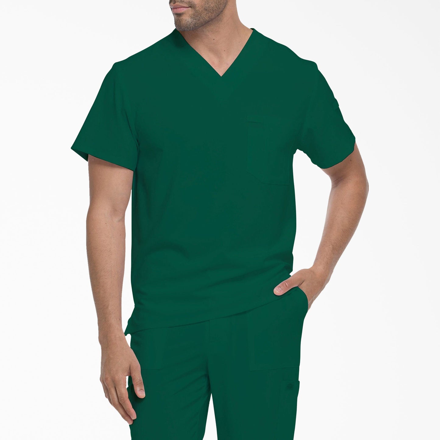 Men's EDS Essentials Tuckable V-Neck Scrub Top | Dickies outlet - US 3342