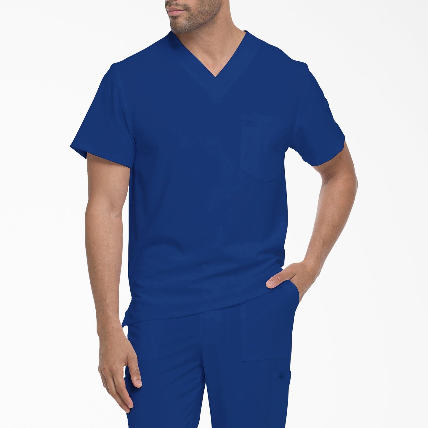 Men's EDS Essentials Tuckable V-Neck Scrub Top | Dickies outlet - US 3342