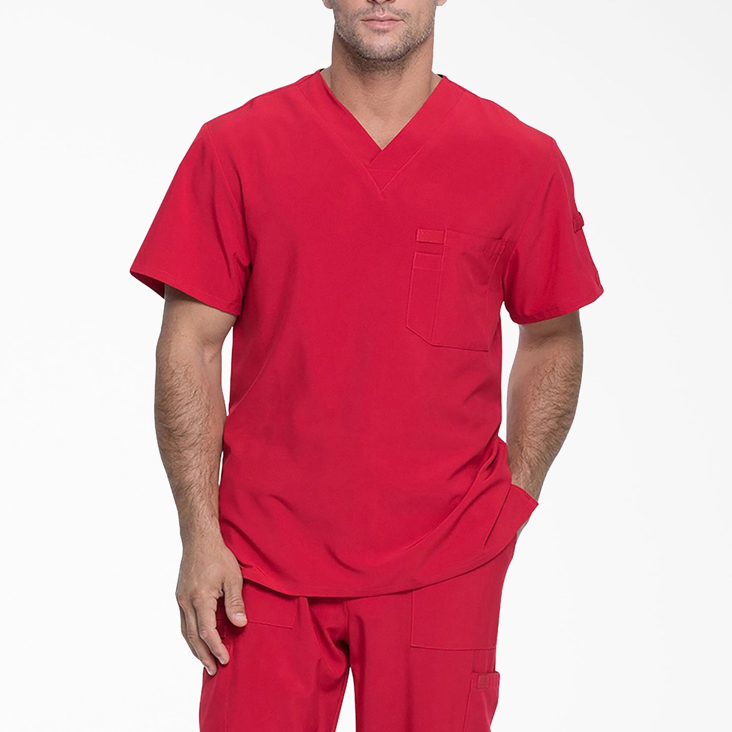 Men's EDS Essentials Tuckable V-Neck Scrub Top | Dickies outlet - US 3342