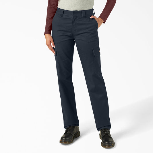 Women's Super Flex Straight Leg Cargo Pants | Dickies online shop