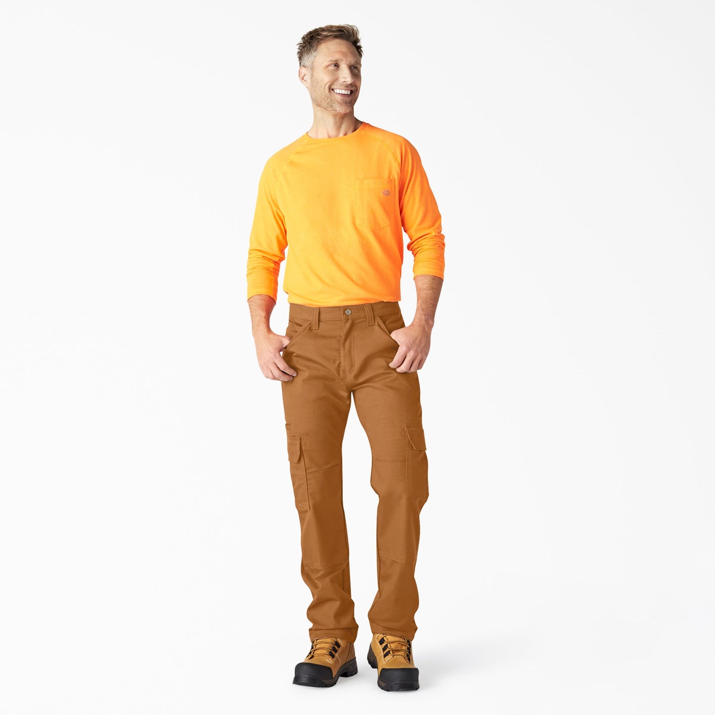 FLEX DuraTech Relaxed Fit Duck Cargo Pants | Dickies on sale