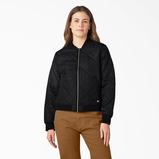 Women's Quilted Bomber Jacket | Dickies sale
