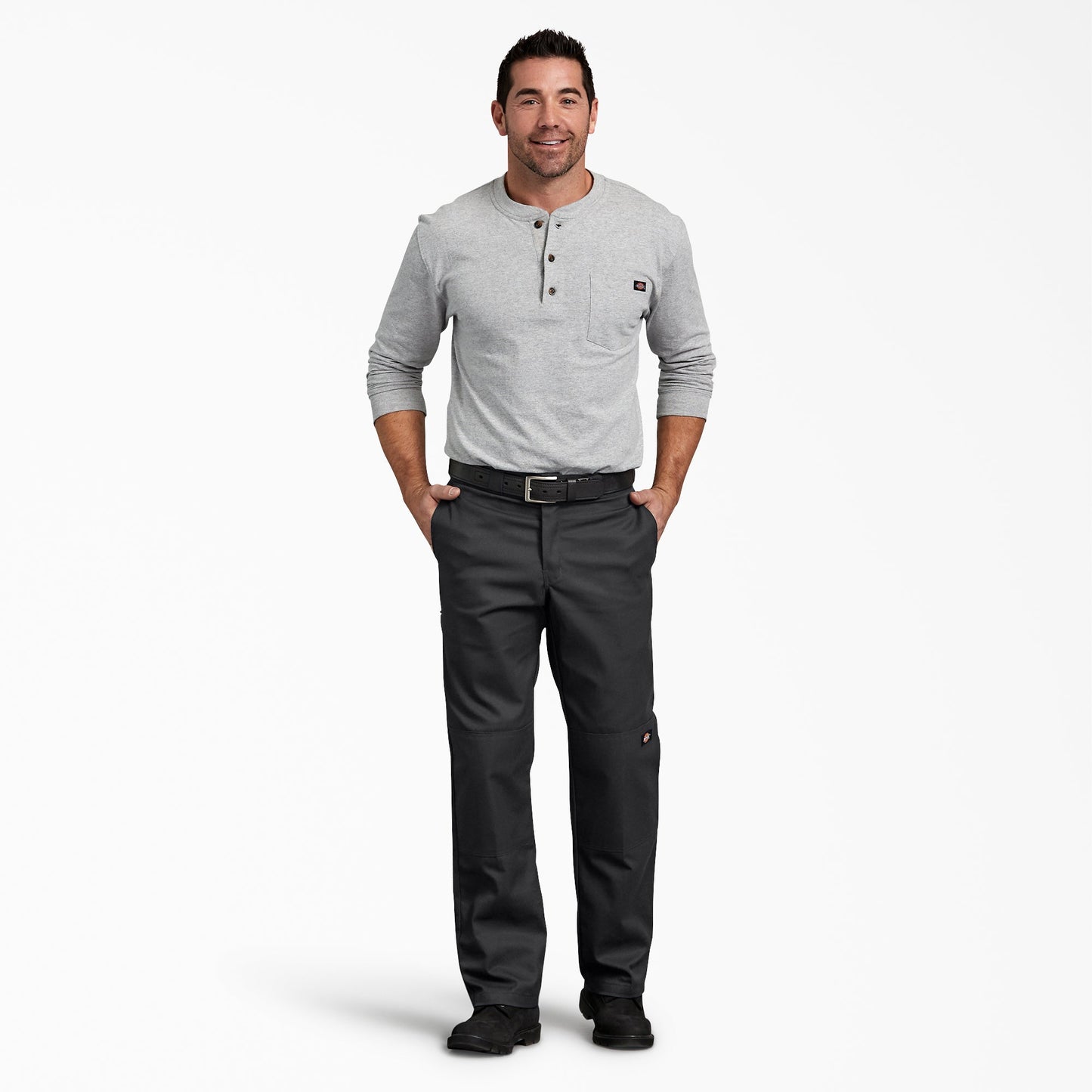 FLEX Regular Fit Double Knee Work Pants | Dickies on sale