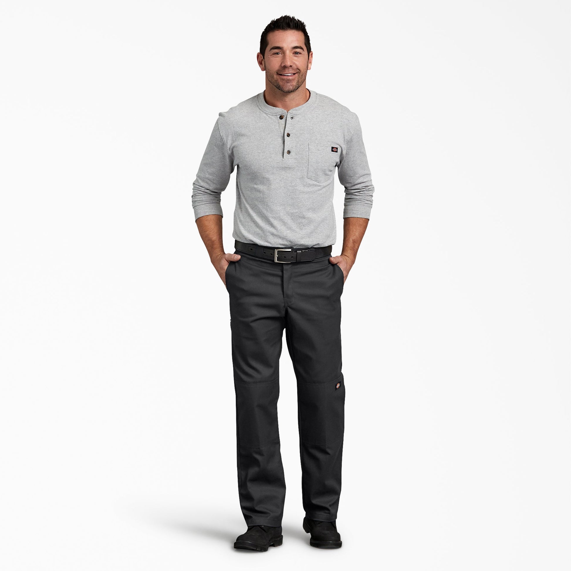FLEX Regular Fit Double Knee Work Pants | Dickies on sale