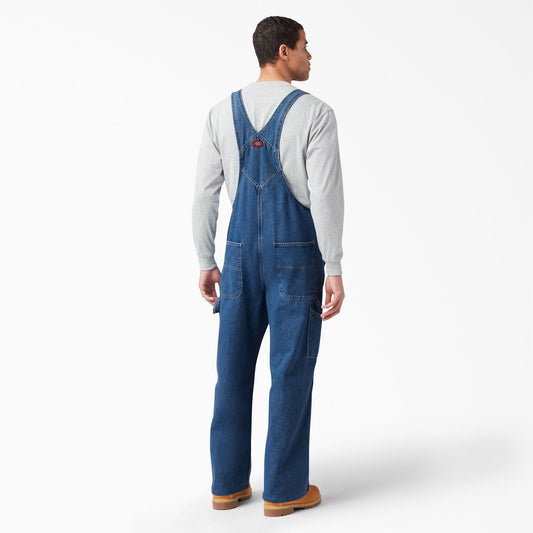 Stonewashed Indigo Bib Overalls | Dickies for sale
