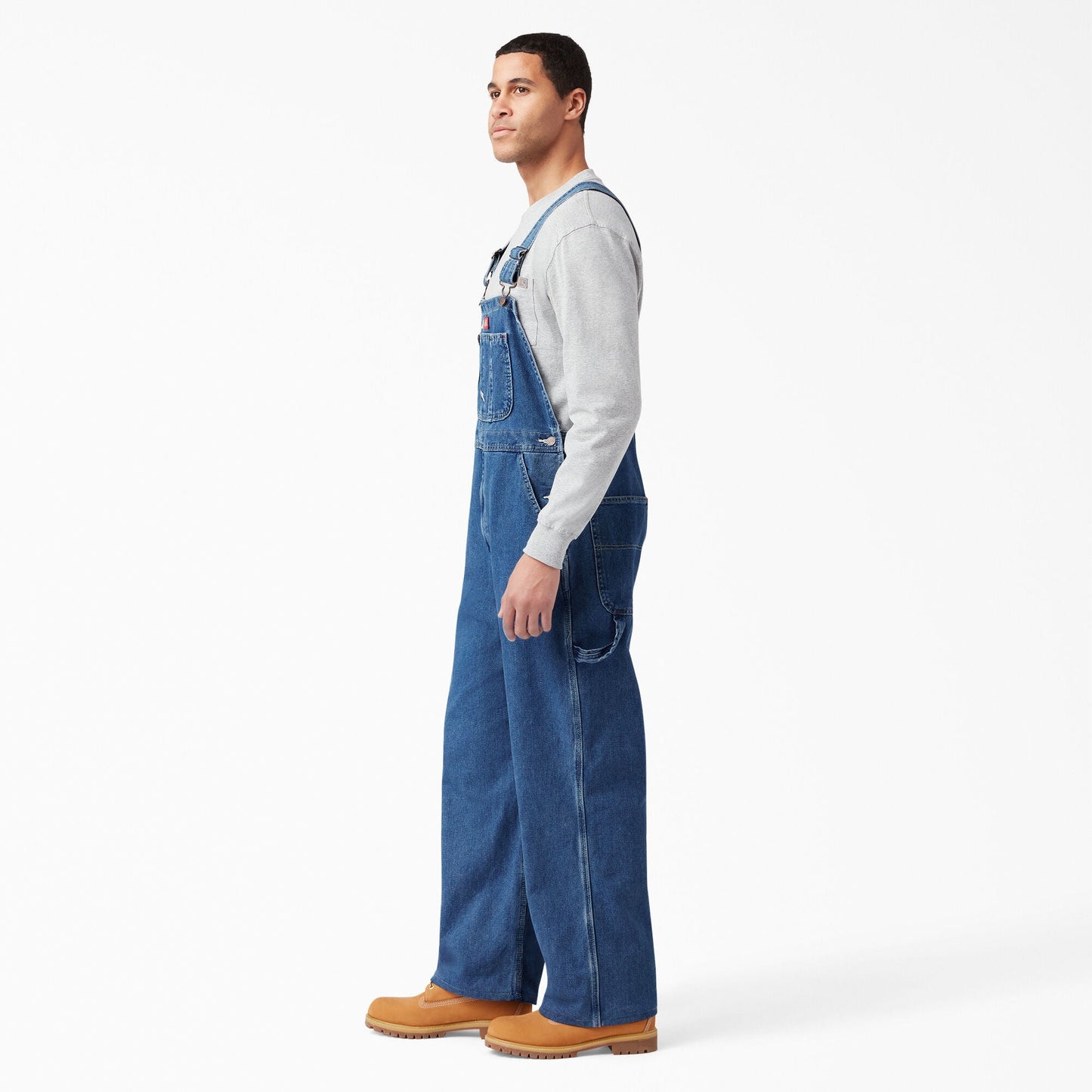 Stonewashed Indigo Bib Overalls | Dickies for sale