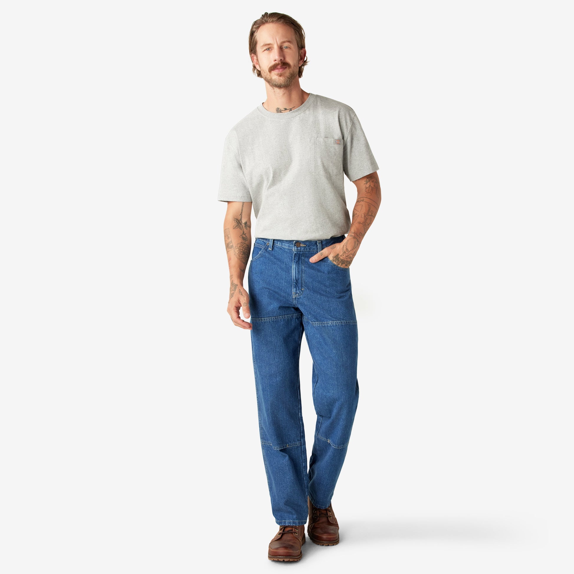 Relaxed Fit Double Knee Jeans | Dickies discount