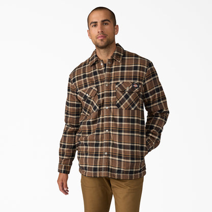 Water Repellent Fleece-Lined Flannel Shirt Jacket | Dickies online
