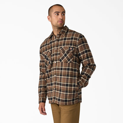 Water Repellent Fleece-Lined Flannel Shirt Jacket | Dickies online