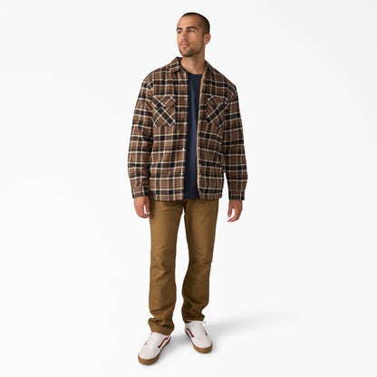 Water Repellent Fleece-Lined Flannel Shirt Jacket | Dickies online