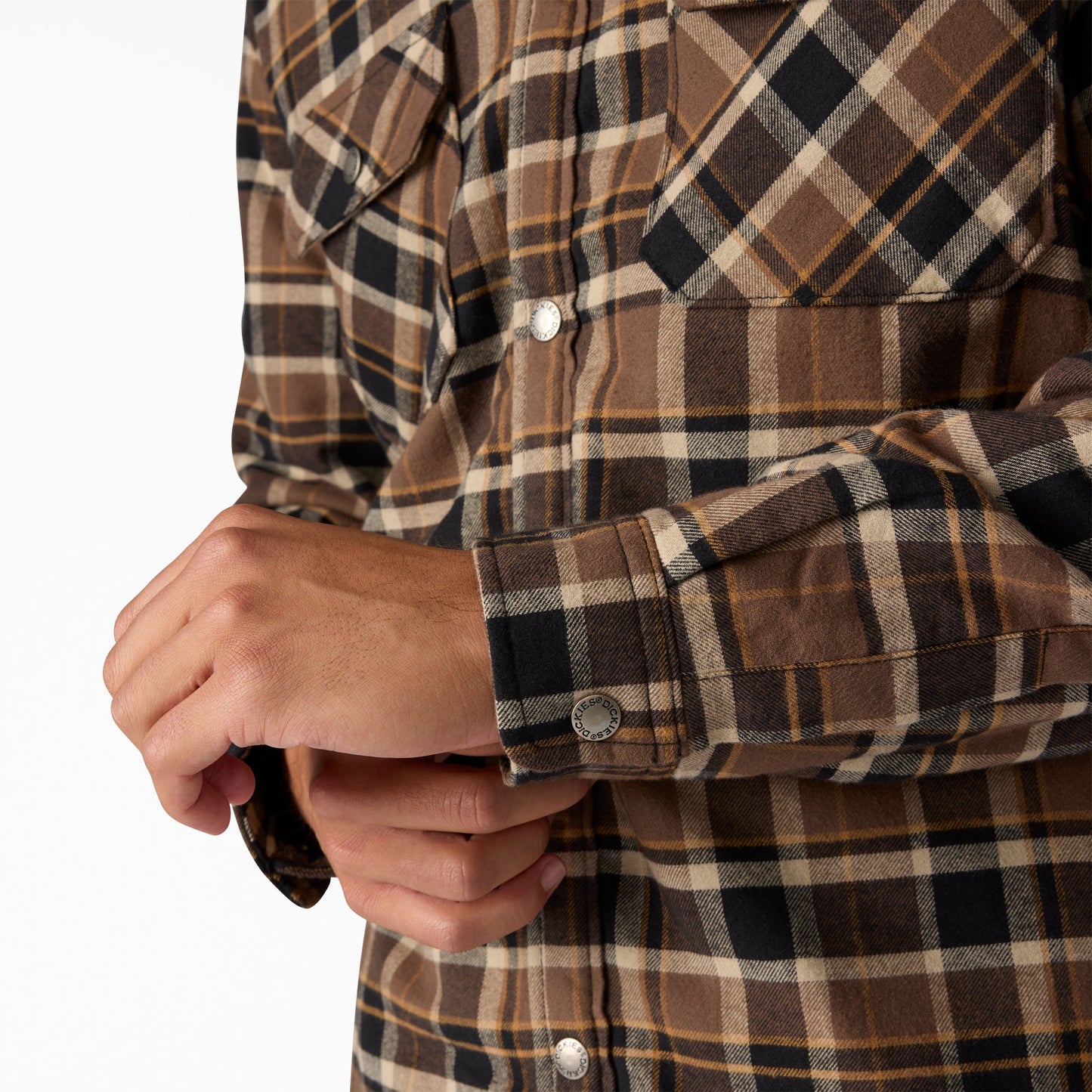 Water Repellent Fleece-Lined Flannel Shirt Jacket | Dickies online