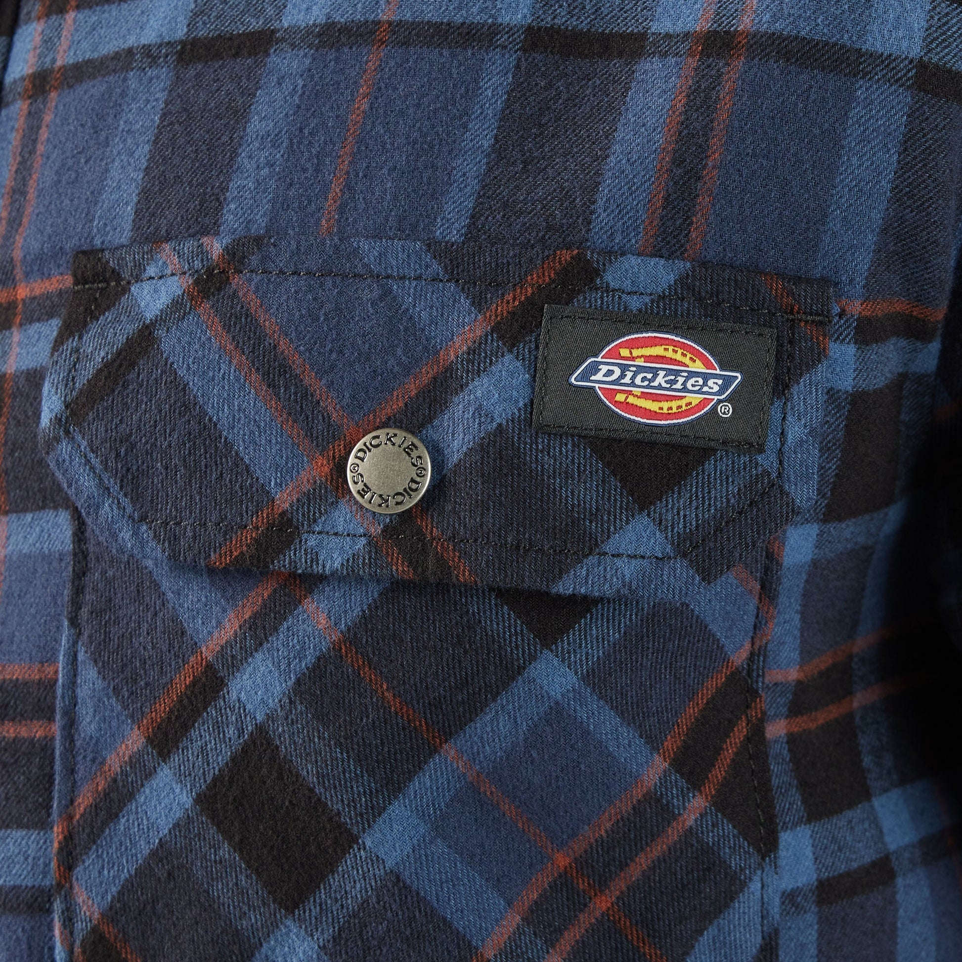 Water Repellent Fleece-Lined Flannel Shirt Jacket | Dickies sale
