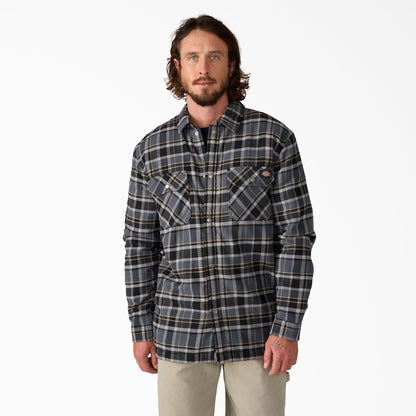 Water Repellent Fleece-Lined Flannel Shirt Jacket | Dickies sale - US 4330