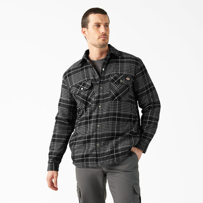 Water Repellent Fleece-Lined Flannel Shirt Jacket | Dickies sale - US 4330