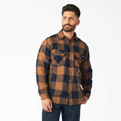 Water Repellent Fleece-Lined Flannel Shirt Jacket | Dickies sale - US 4330