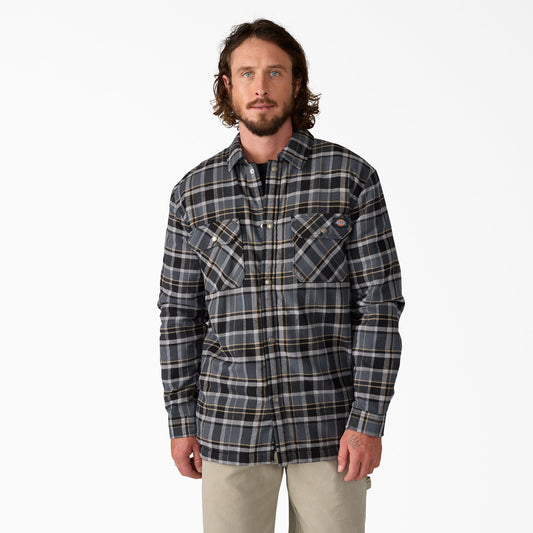 Water Repellent Fleece-Lined Flannel Shirt Jacket | Dickies near me