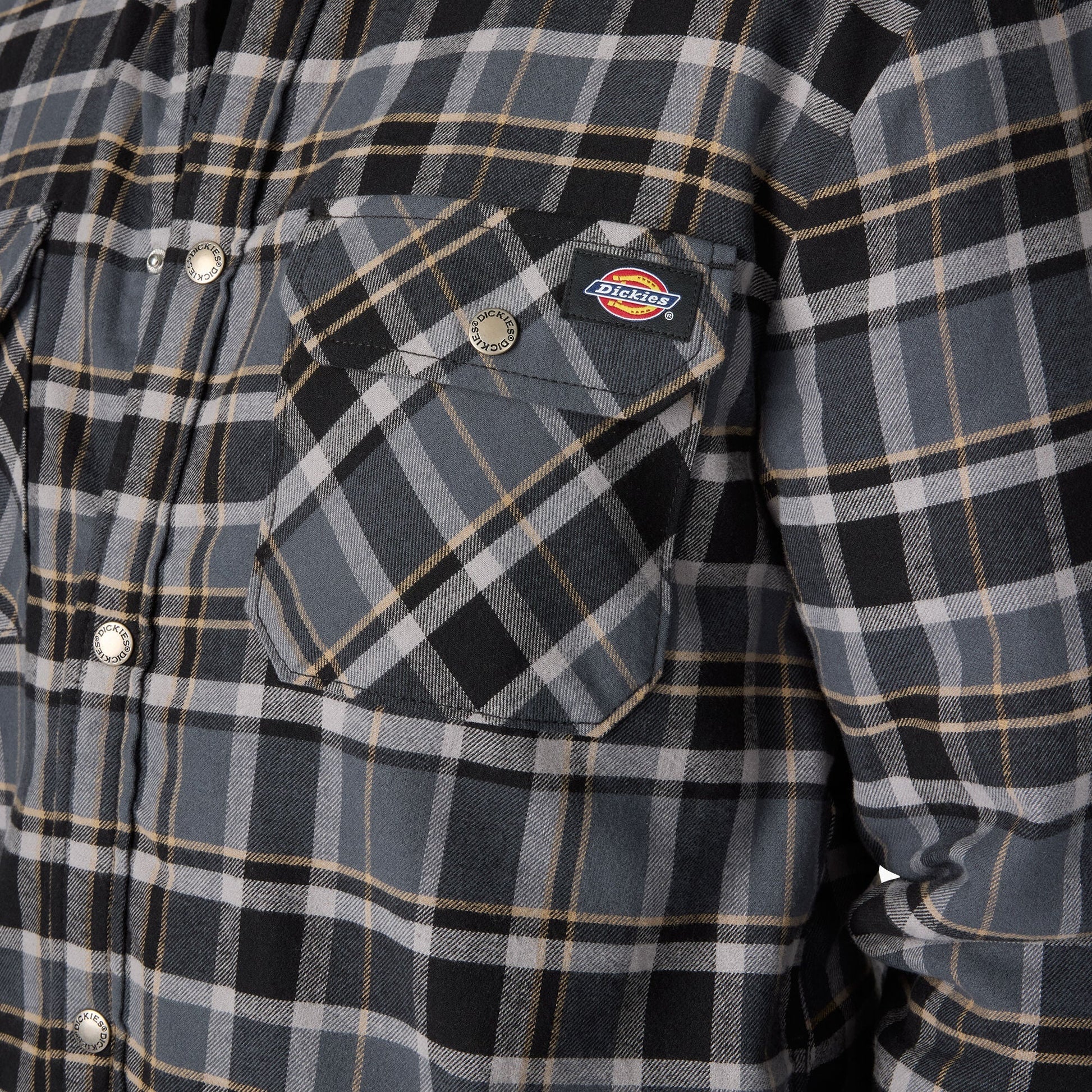 Water Repellent Fleece-Lined Flannel Shirt Jacket | Dickies near me