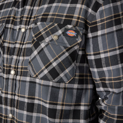 Water Repellent Fleece-Lined Flannel Shirt Jacket | Dickies near me