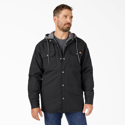 Water Repellent Duck Hooded Shirt Jacket | Dickies online shop - US 4924