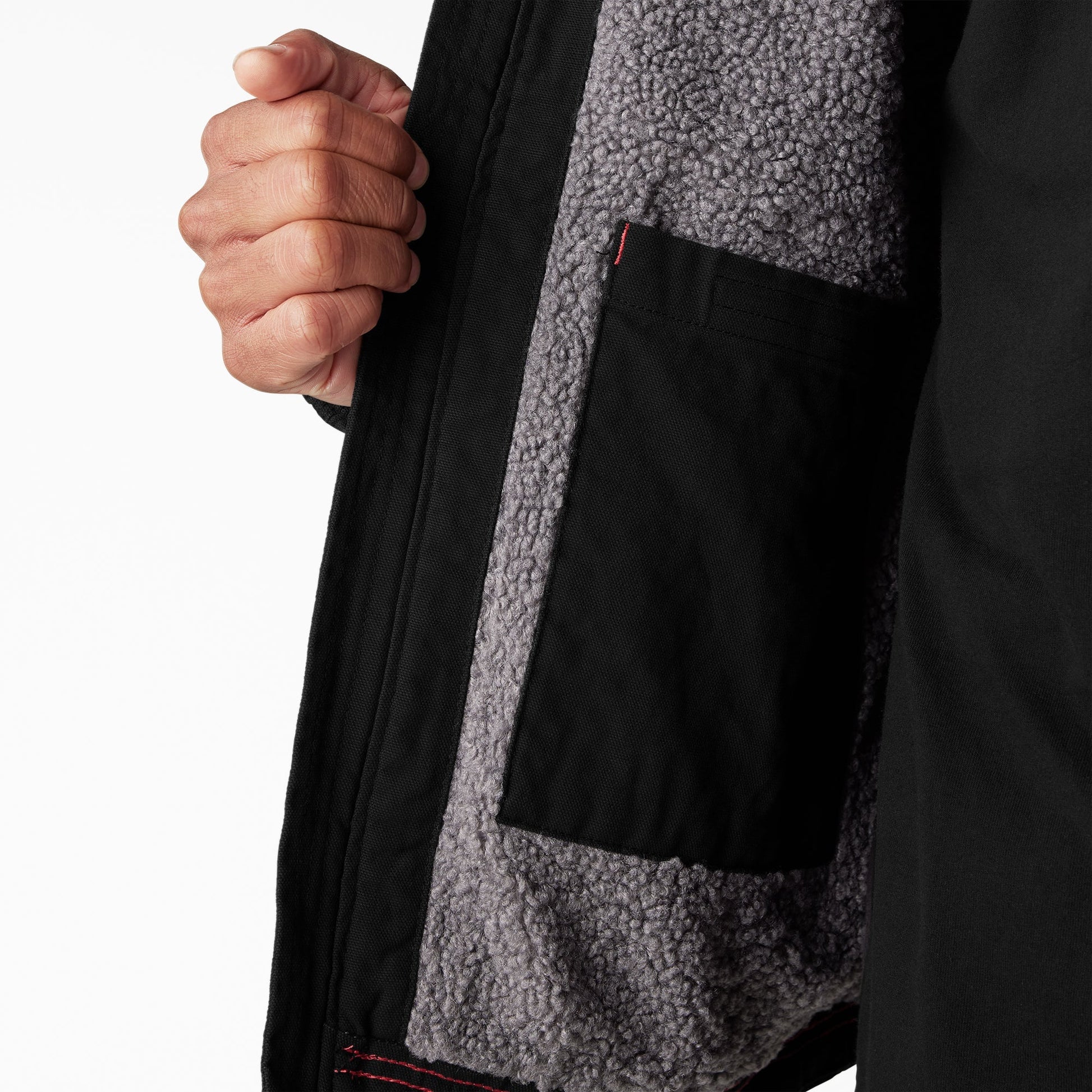 Duck Canvas High Pile Fleece Lined Jacket | Dickies on sale