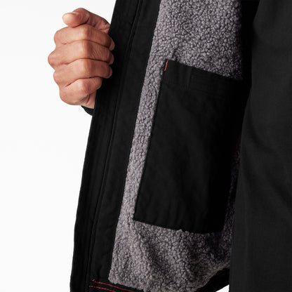 Duck Canvas High Pile Fleece Lined Jacket | Dickies on sale