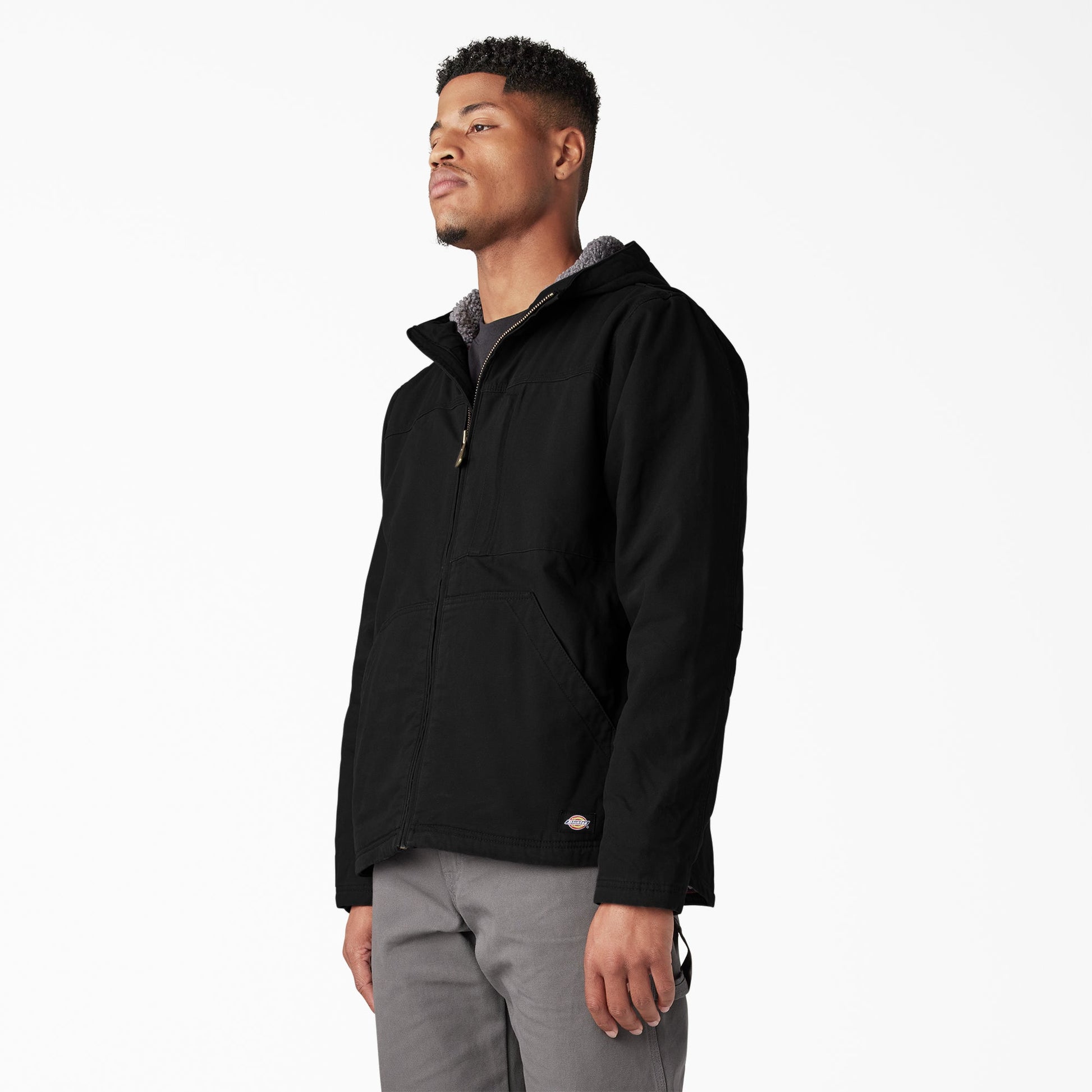 Duck Canvas High Pile Fleece Lined Jacket | Dickies on sale