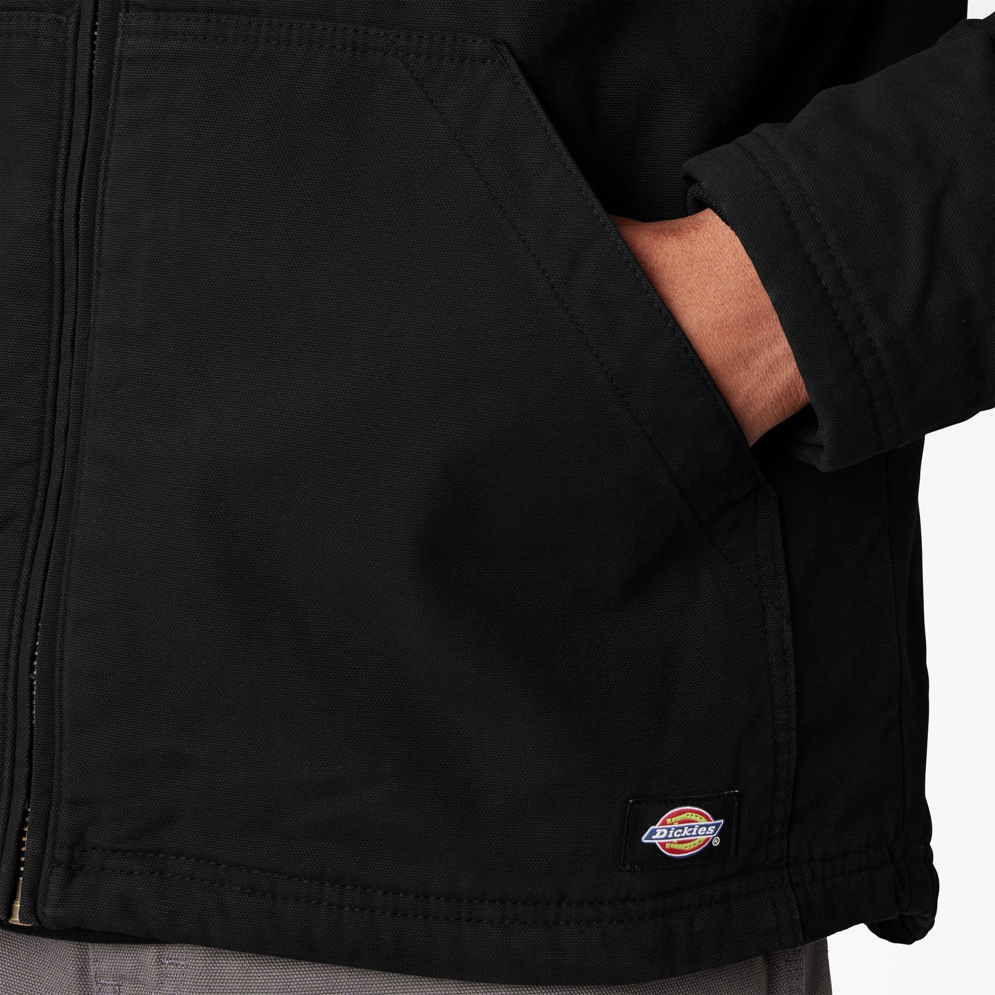 Duck Canvas High Pile Fleece Lined Jacket | Dickies on sale
