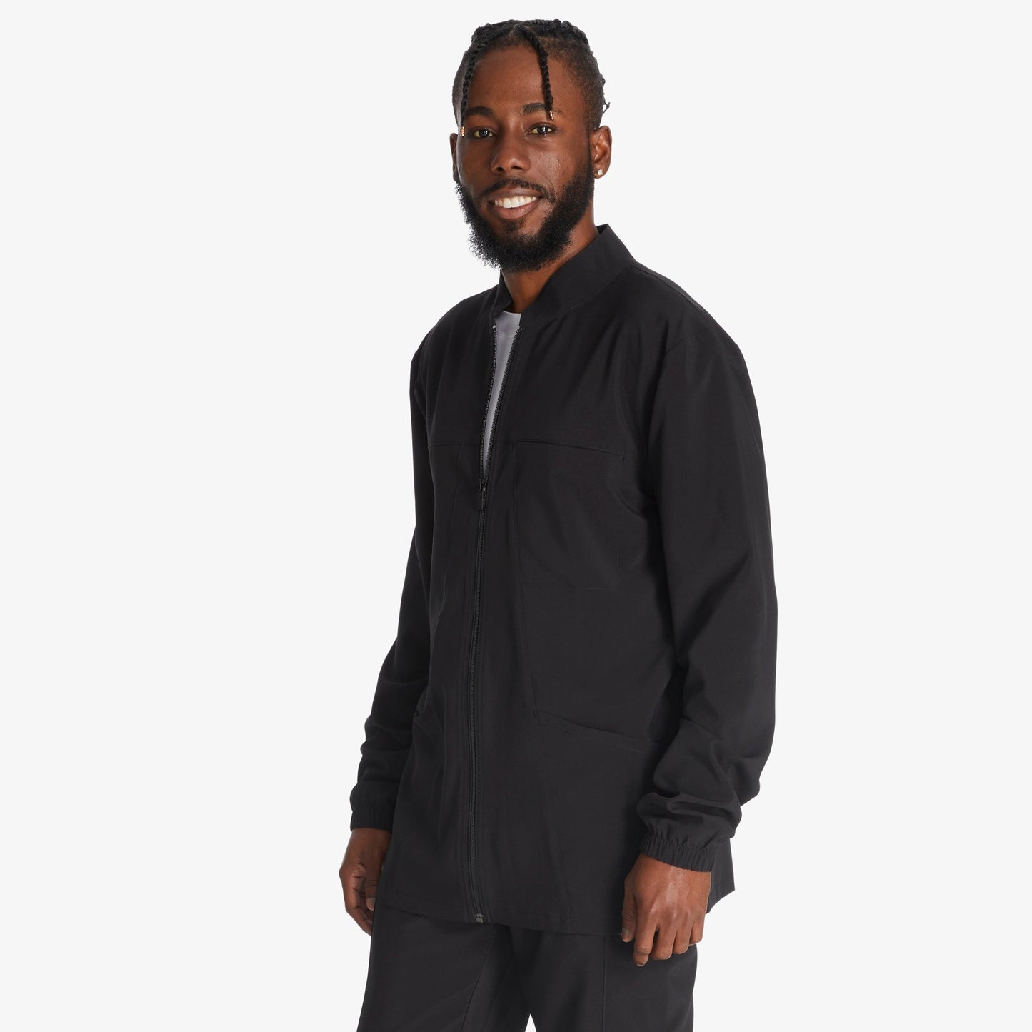 Men's EDS Essentials Zip Front Scrub Jacket | Dickies near me