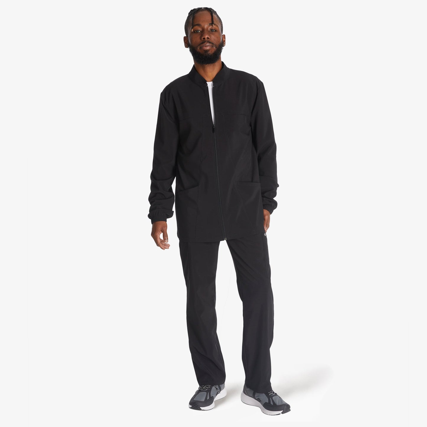 Men's EDS Essentials Zip Front Scrub Jacket | Dickies near me