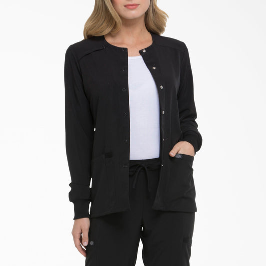 Women's EDS Essentials Snap Front Scrub Jacket | Dickies near me