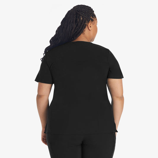 Women's EDS Essentials Mock Wrap Scrub Top | Dickies for sale