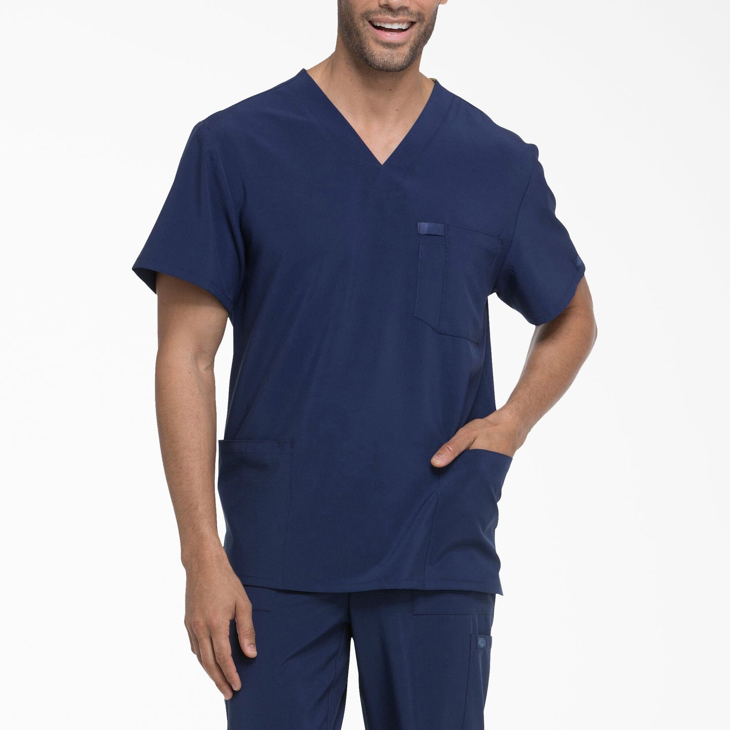 Men's EDS Essentials V-Neck Scrub Top | Dickies discount - US 2691