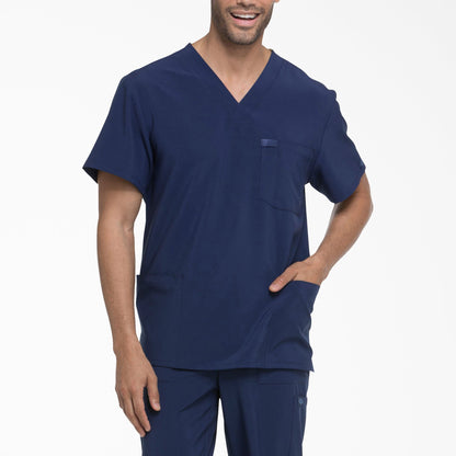 Men's EDS Essentials V-Neck Scrub Top | Dickies discount - US 2691