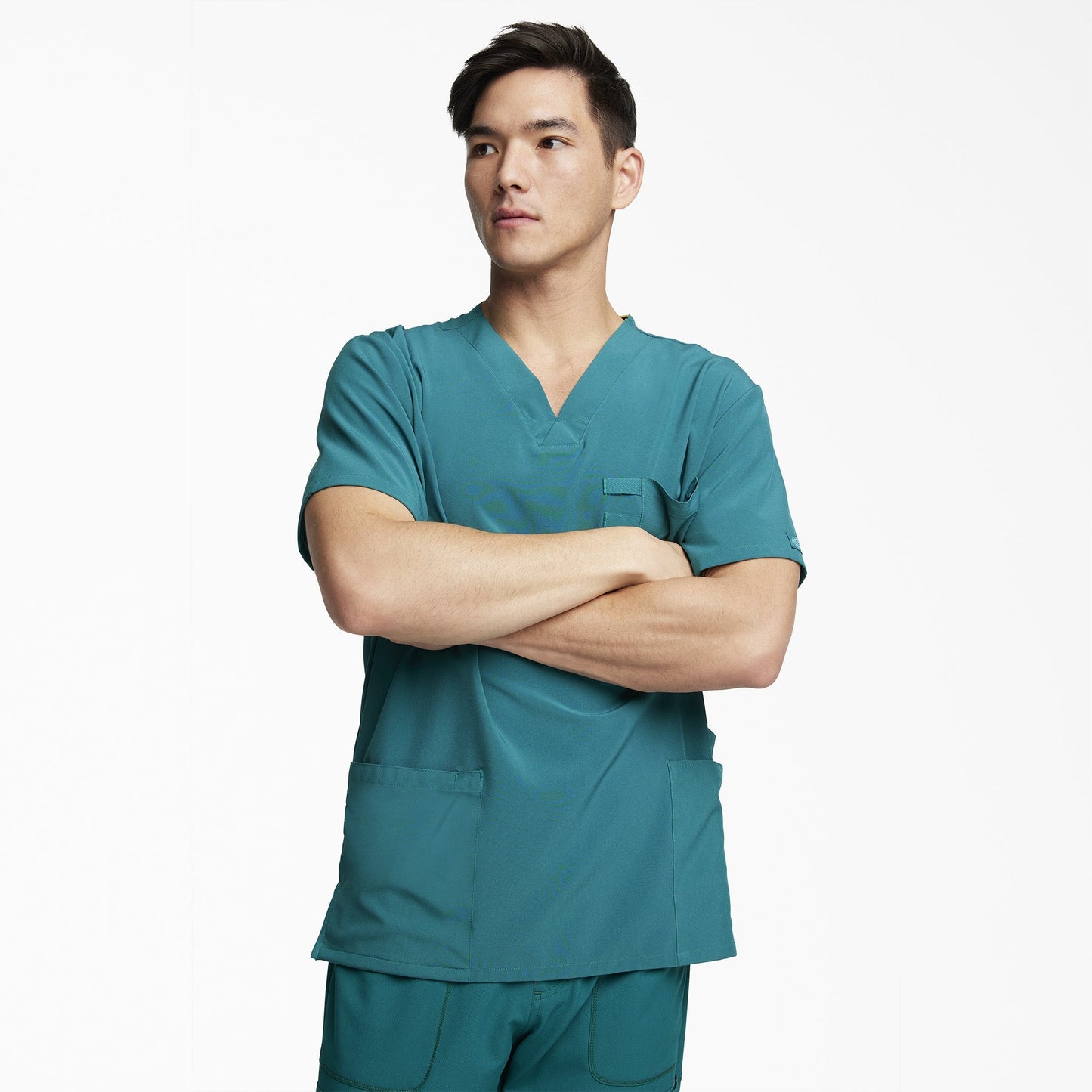 Men's EDS Essentials V-Neck Scrub Top | Dickies discount - US 2691