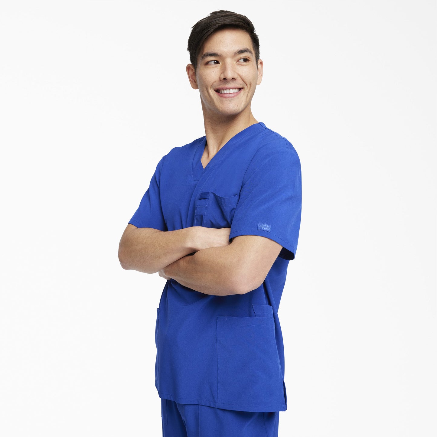 Men's EDS Essentials V-Neck Scrub Top | Dickies discount - US 2691