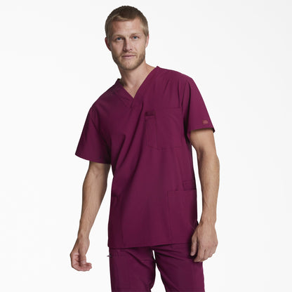 Men's EDS Essentials V-Neck Scrub Top | Dickies discount - US 2691