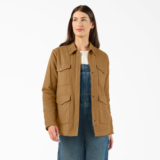 Women’s Fleece Lined Flannel Chore Coat | Dickies discount