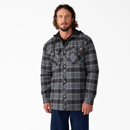 Water Repellent Flannel Hooded Shirt Jacket | Dickies discount - US 1332